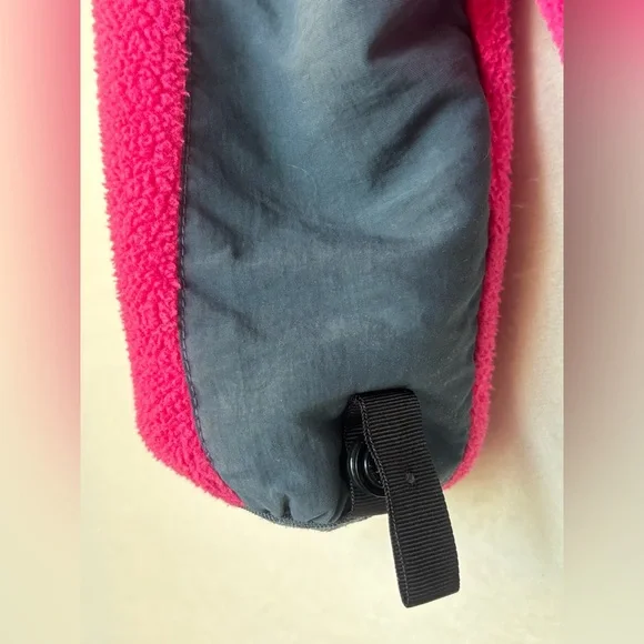 THE NORTH FACE Denali Polartec Pink BlackFleece Full Zip‎ Coat Jacket Small - Picture 13 of 16